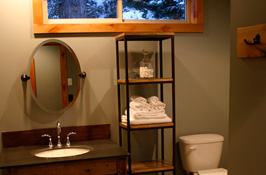 The Coop Cabin Bathroom